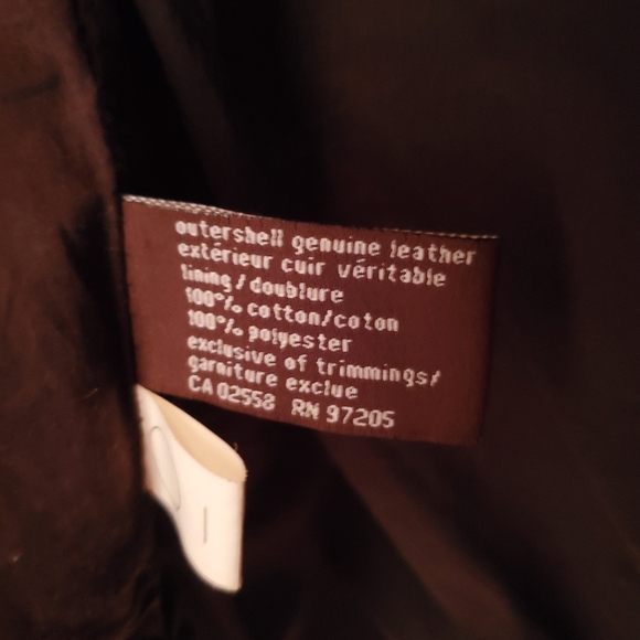 Danier Leather Sports Jacket Brown - Picture 2 of 7